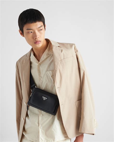 prada mens chest bag|prada backpacks men's.